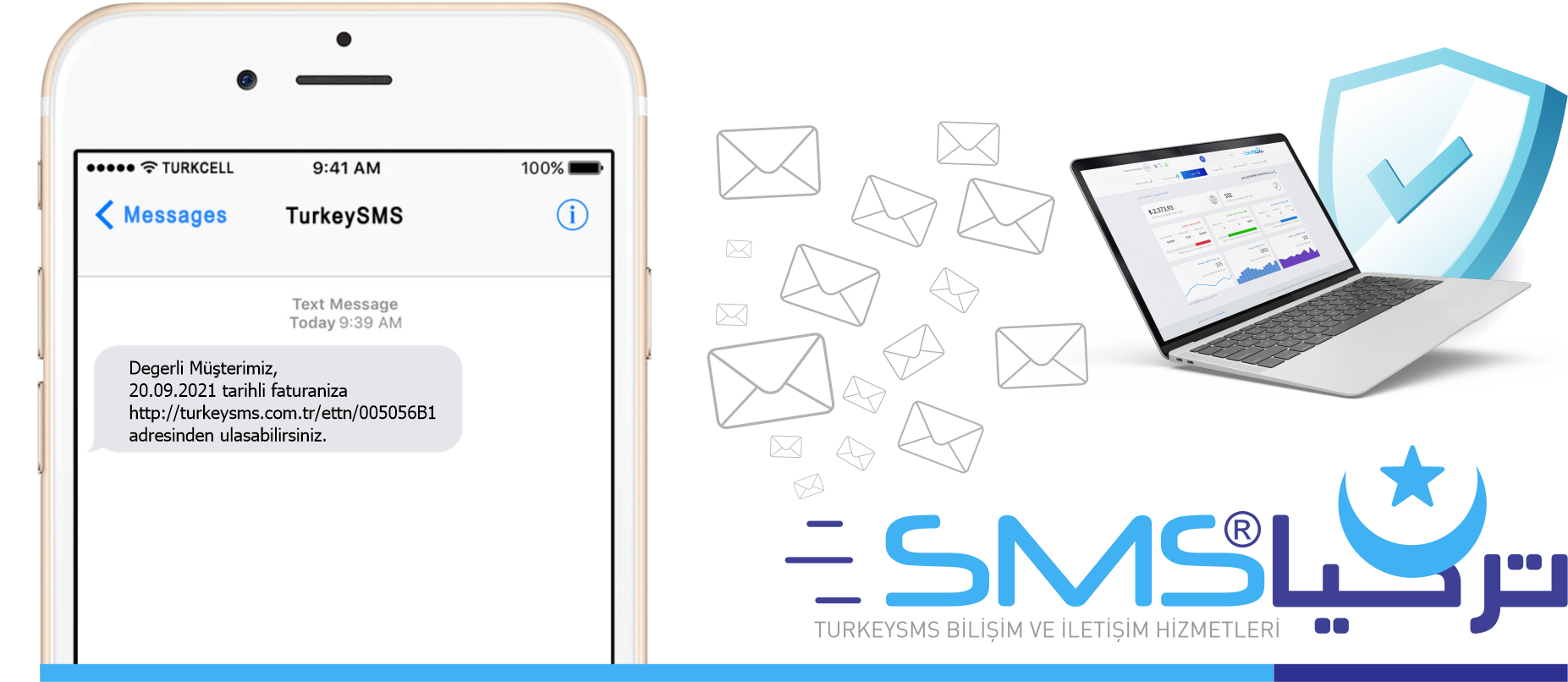 E-fatura E-invoice SMS