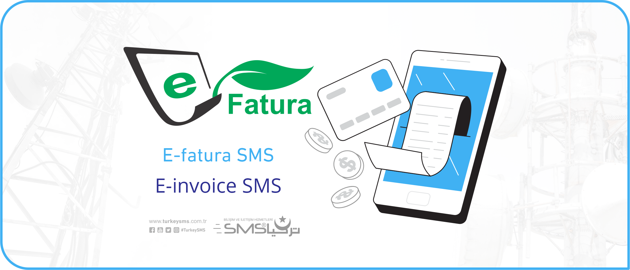 E-fatura E-invoice SMS